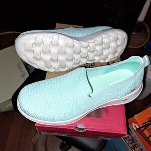 Skechers Women's Air Cooled Go Walk Joy Slip On Sneakers